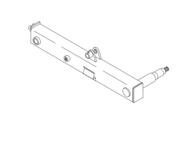 U-124777 AXLE WELDMENT