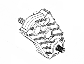 U-AE70374 GEARBOX